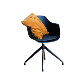 Blue Velvet Chair