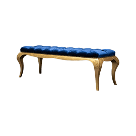 Blue Pouffe